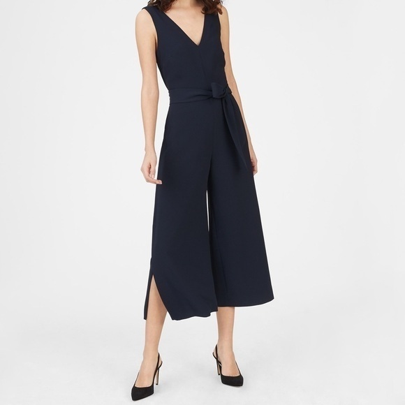 Club Monaco Akinya Navy Jumpsuit (Missing Belt)